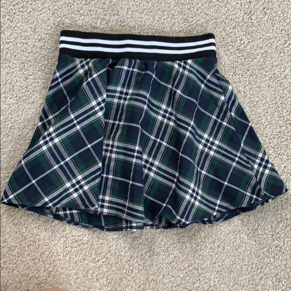 Plaid Skater Skirt